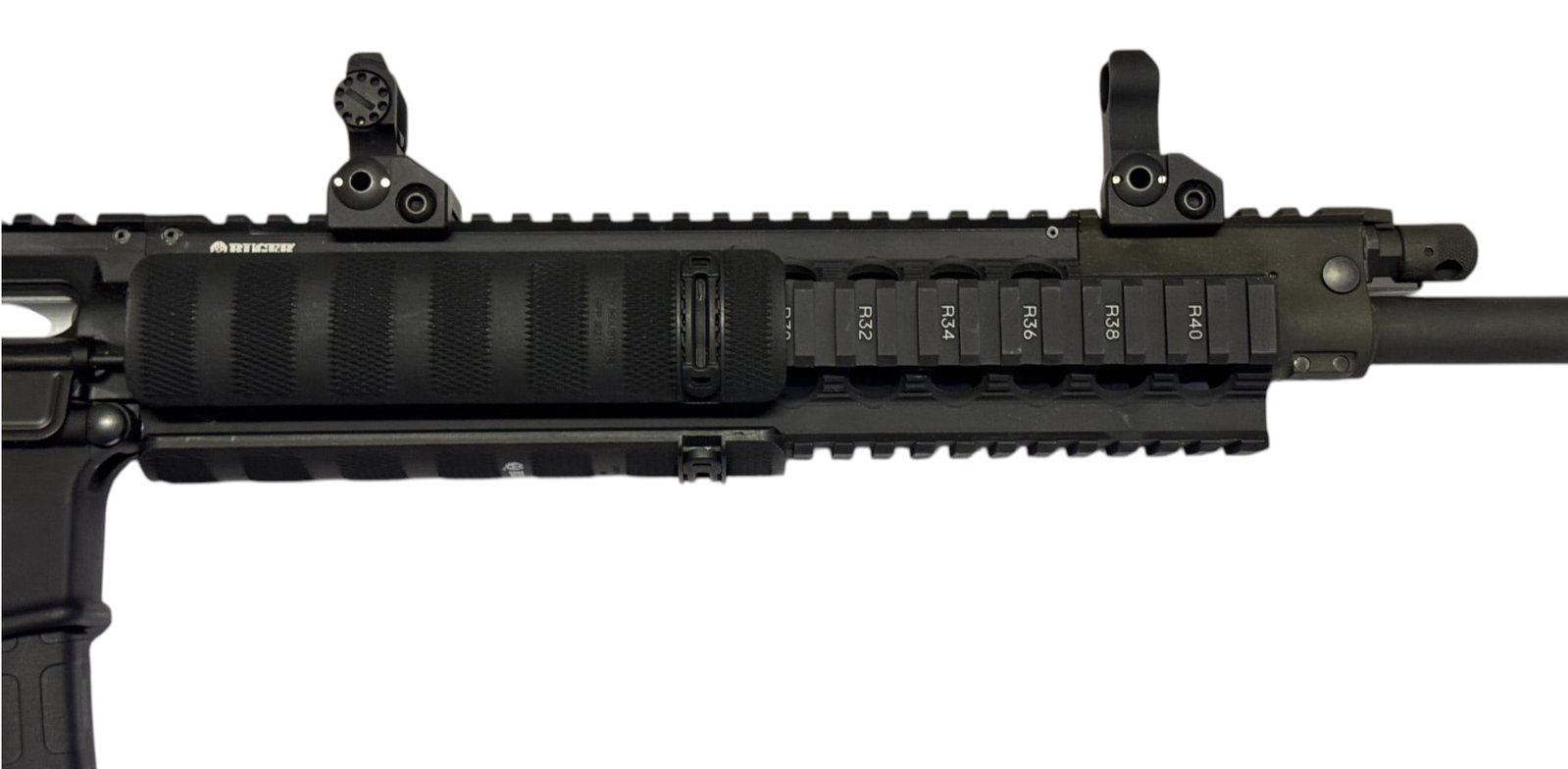 Excellent Ruger Model SR-556 Semi-Automatic 5.56mm Piston Driven AR-15 Rifle with Factory Case - 13