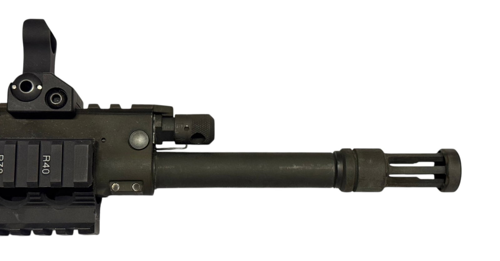 Excellent Ruger Model SR-556 Semi-Automatic 5.56mm Piston Driven AR-15 Rifle with Factory Case - 14