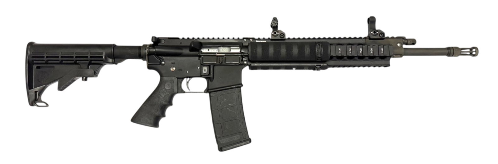 Excellent Ruger Model SR-556 Semi-Automatic 5.56mm Piston Driven AR-15 Rifle with Factory Case - 4