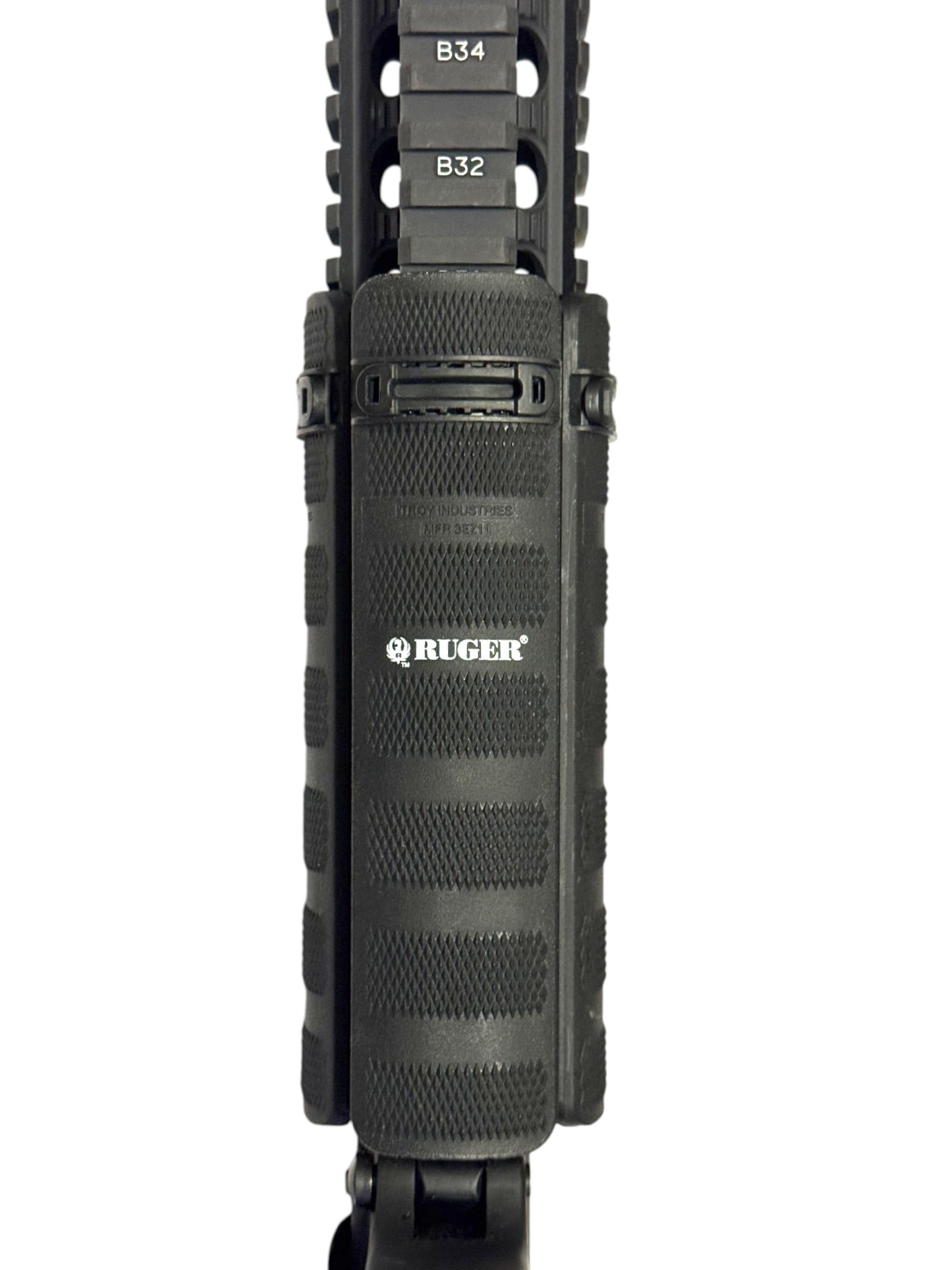 Excellent Ruger Model SR-556 Semi-Automatic 5.56mm Piston Driven AR-15 Rifle with Factory Case - 9
