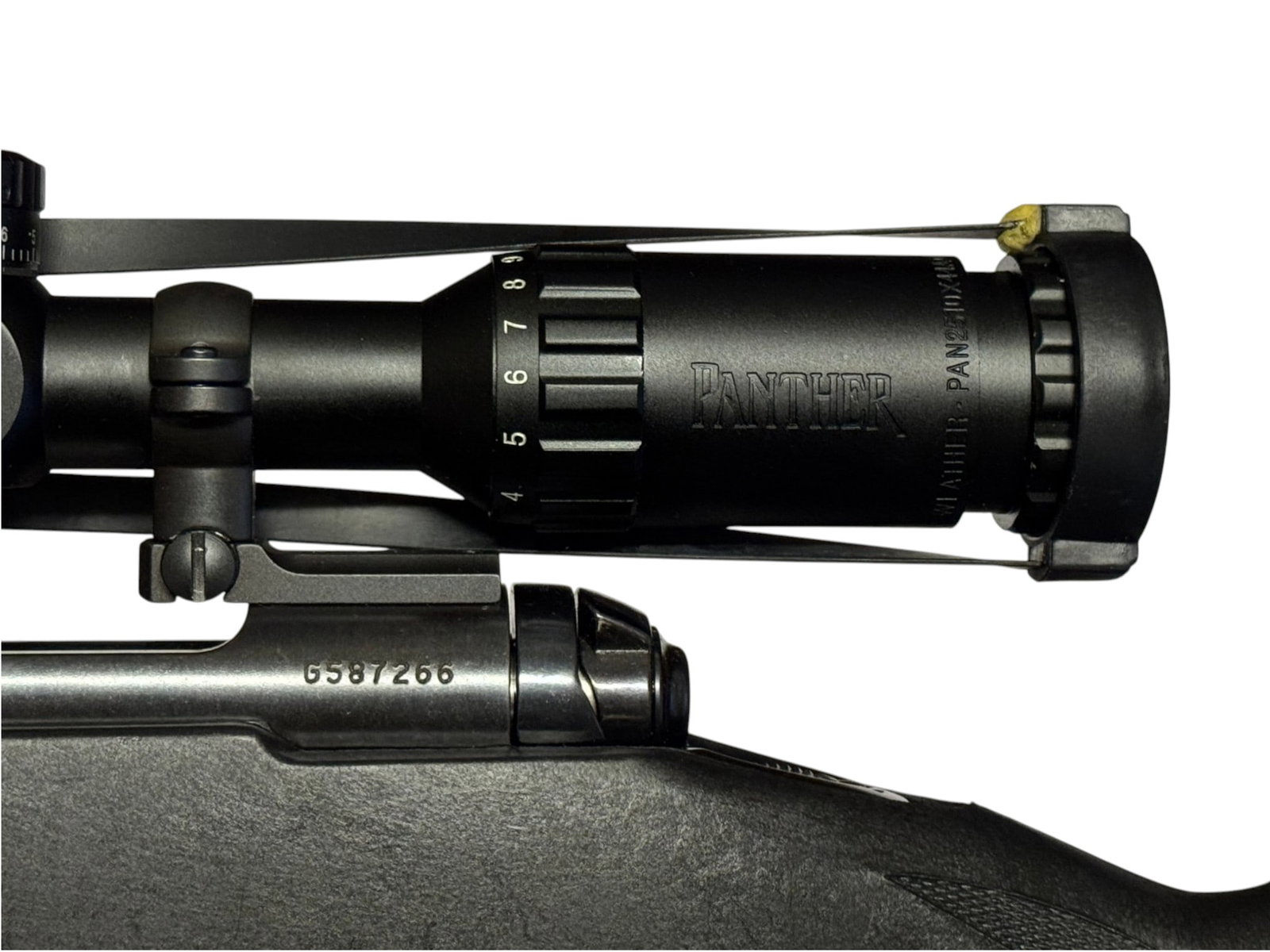 Excellent Savage Model 12 Heavy Barrel .223 REM Bolt Action Rifle with BSA Scope - 12