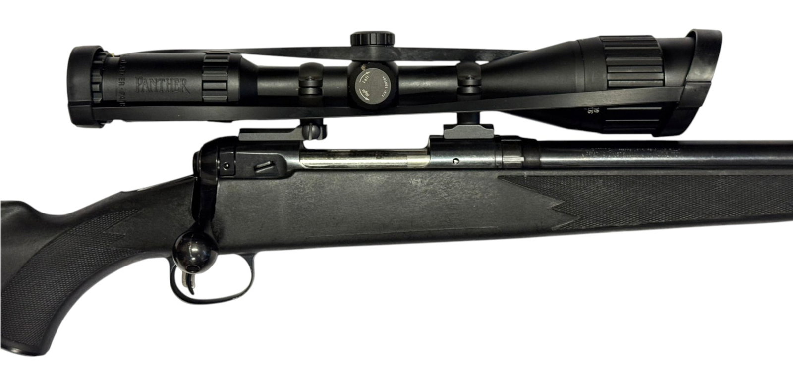 Excellent Savage Model 12 Heavy Barrel .223 REM Bolt Action Rifle with BSA Scope - 4