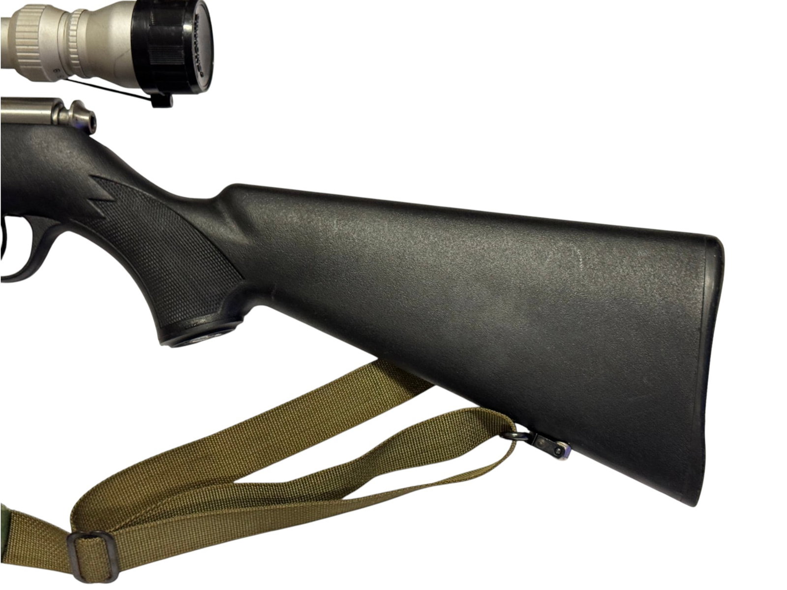 Excellent Savage Model 93R17 Heavy Stainless Barrel .17 HMR Bolt Action Rifle - 4