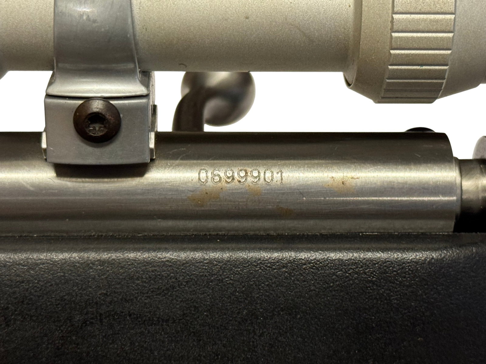 Excellent Savage Model 93R17 Heavy Stainless Barrel .17 HMR Bolt Action Rifle - 7