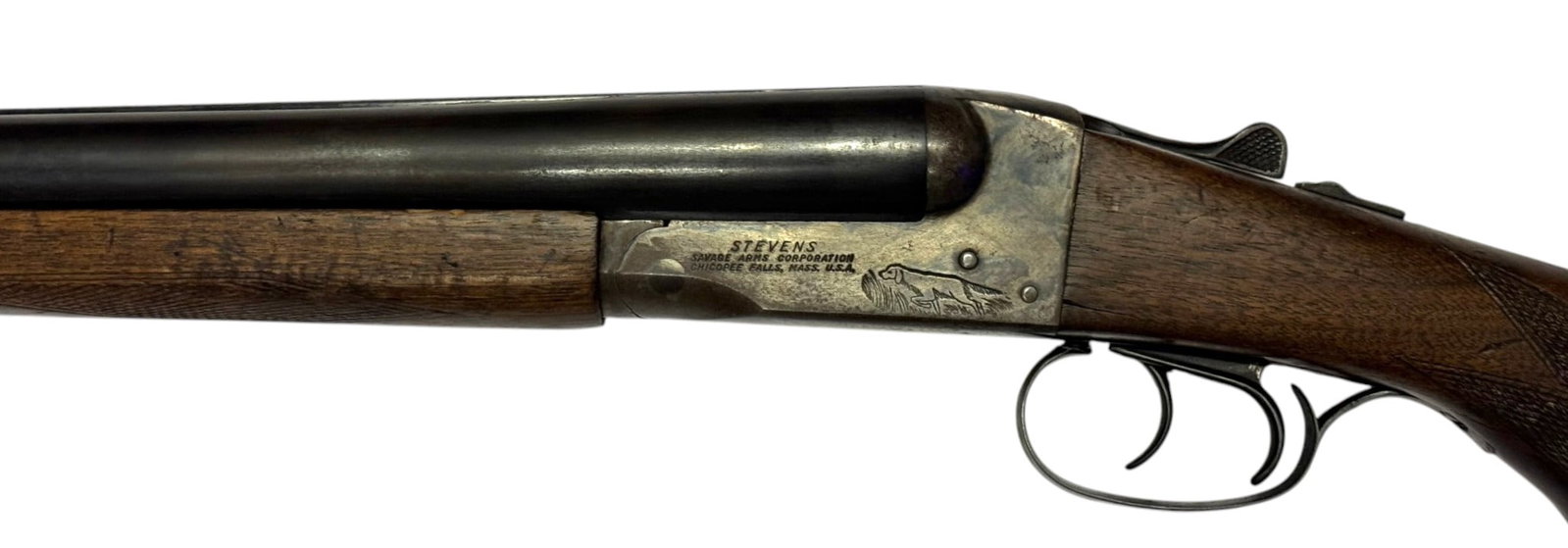 Stevens Model 5100 Double Barrel 12 GA. SXS Shotgun - 5
