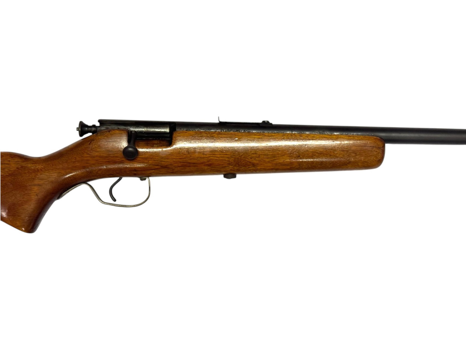 Springfield Model 15 Single Shot .22 Short or .22LR Bolt Action Rifle w/ Custom Trigger Guard - 4