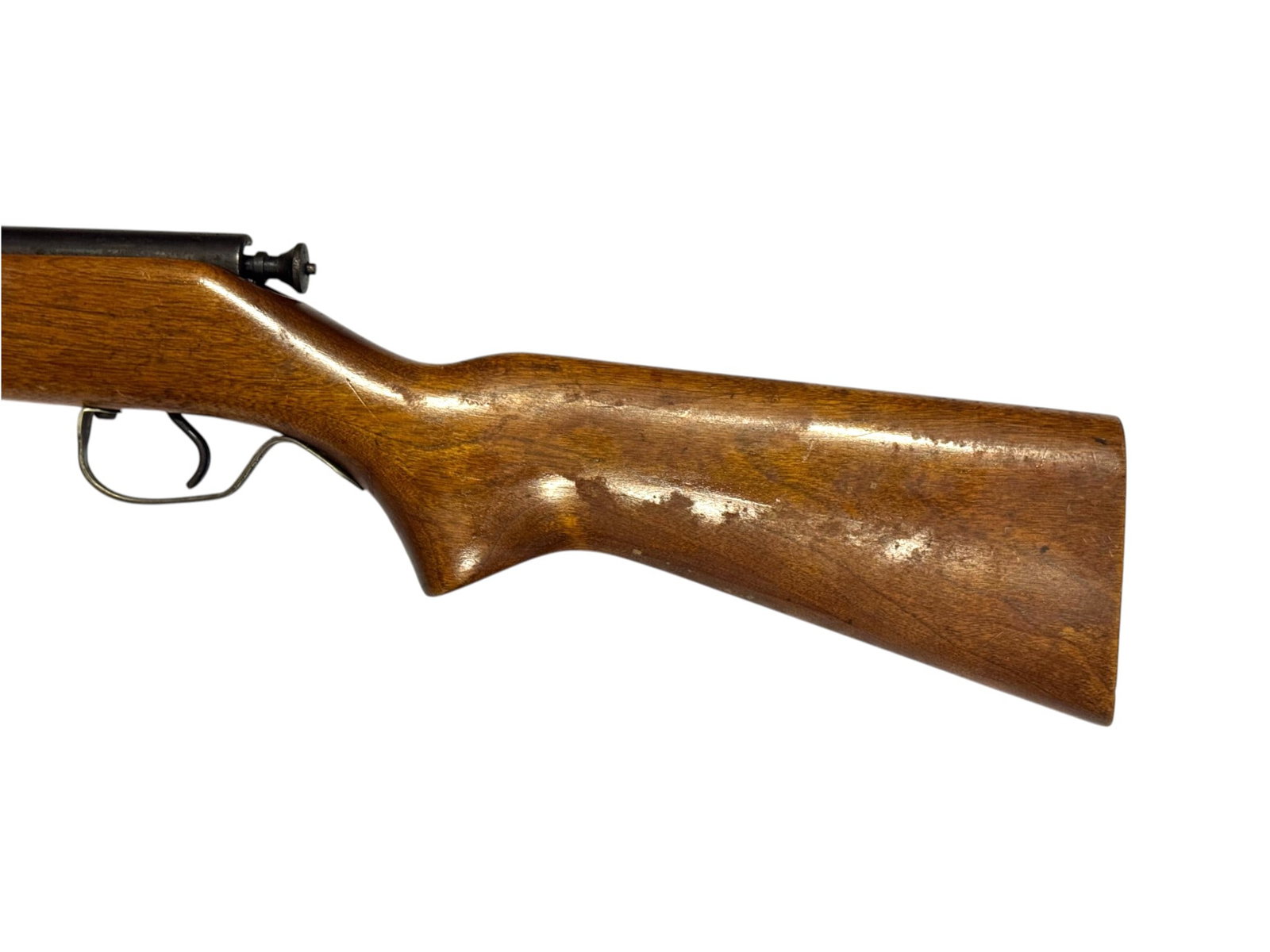 Springfield Model 15 Single Shot .22 Short or .22LR Bolt Action Rifle w/ Custom Trigger Guard - 6