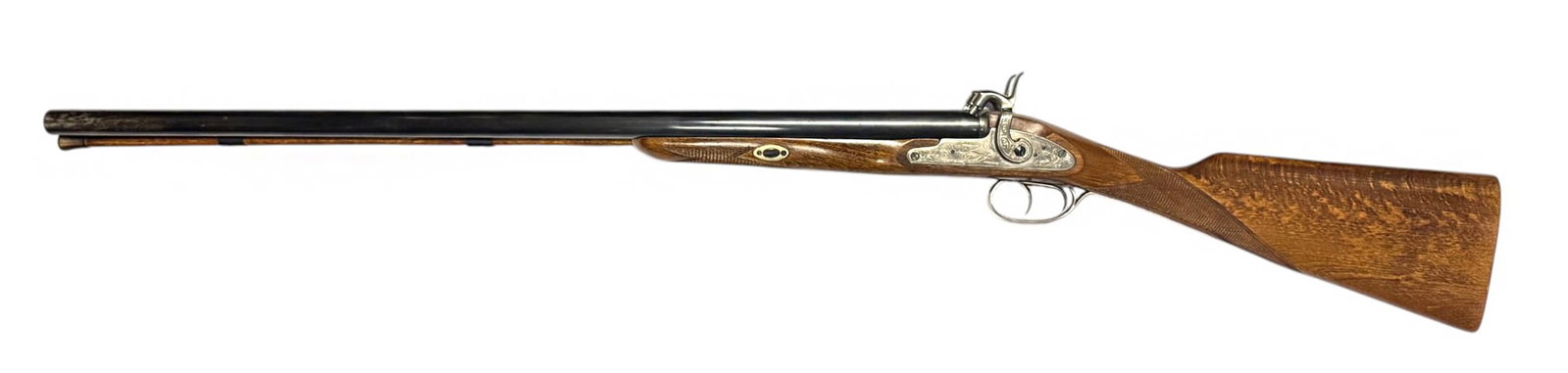 Excellent Spanish CVA 12 GA. SXS Double Barrel Blackpowder Muzzleloader Hammer Shotgun - 2