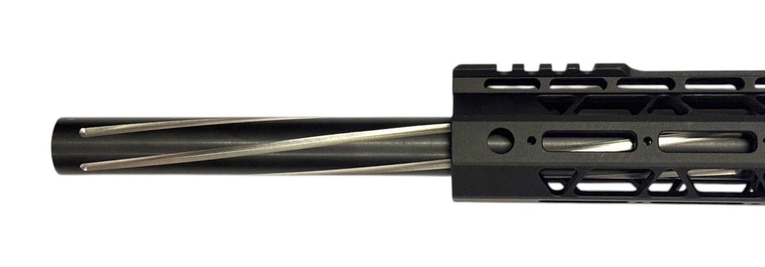 Excellent PSA PA-15 Semi-Automatic .223 WYLDE AR-15 Custom 24" Precision Rifle - 6