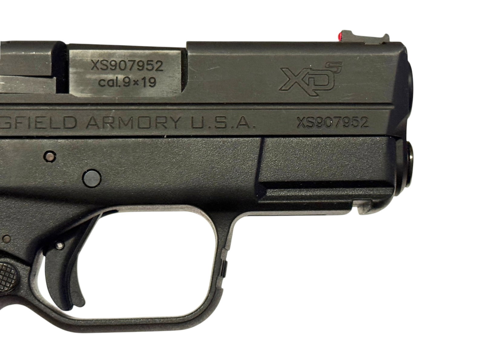 Excellent Springfield XD-S 9MM Semi-Automatic Pistol with (3) Magazines - 7