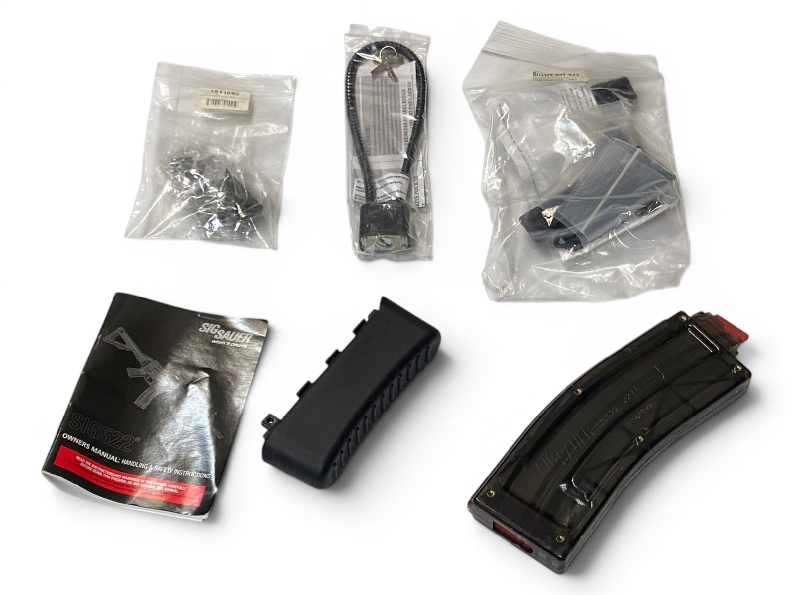 NIB 2012 Sig Sauer SIG522 .22 LR 16" Semi-Automatic Rifle with BSA Red-Dot Optic - 3