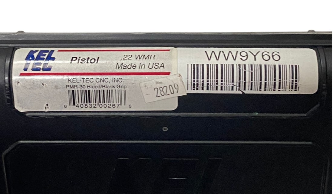 NIB Kel-Tec PMR-30 .22 WMR Semi-Automatic Pistol with (2) Magazines - 2