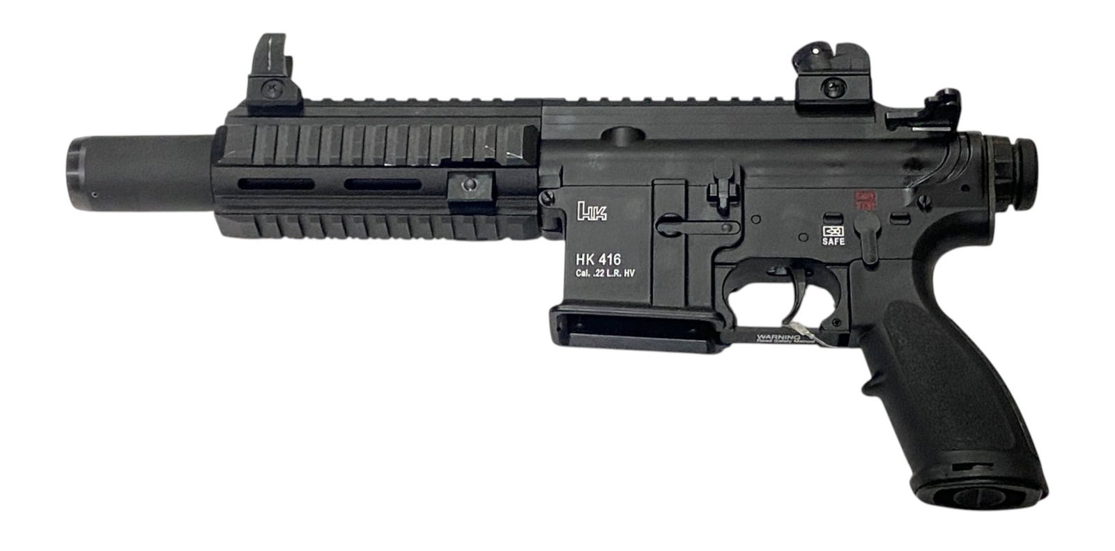 Excellent 2012 Heckler & Koch HK416 .22 LR Semi-Automatic Pistol in Box - 4