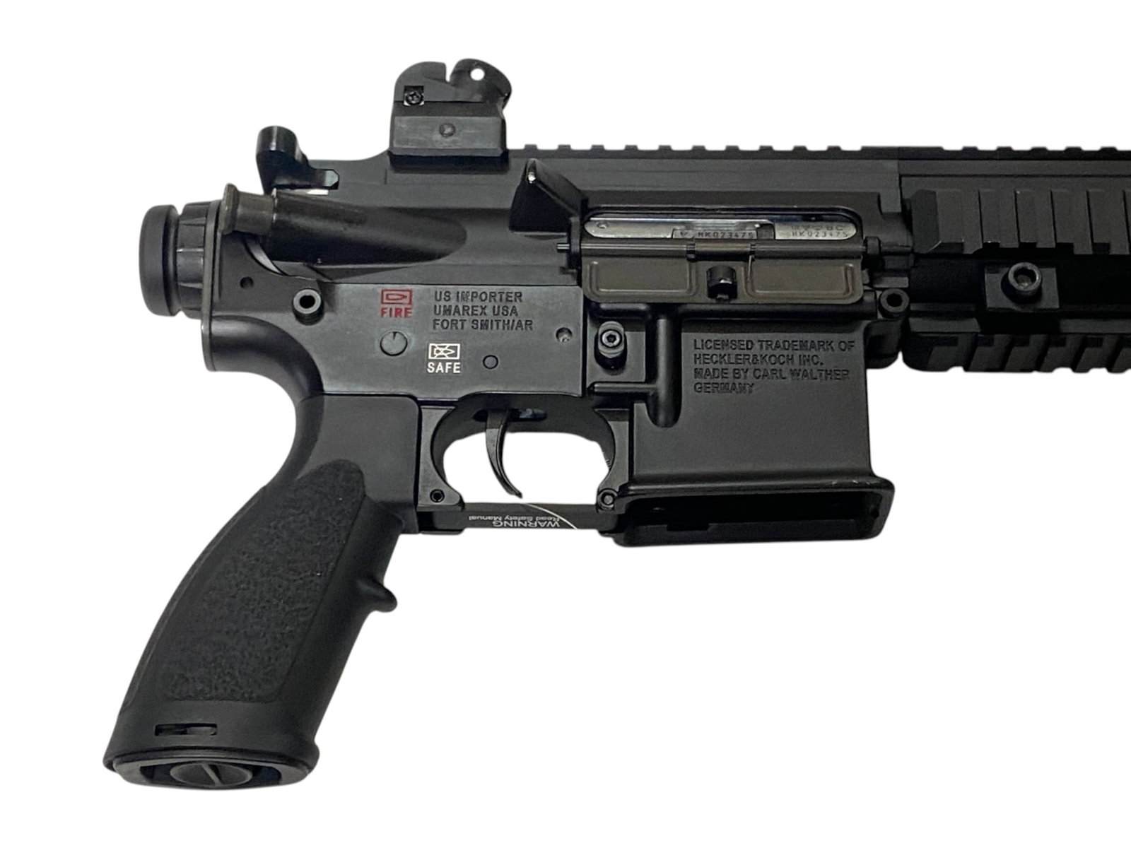 Excellent 2012 Heckler & Koch HK416 .22 LR Semi-Automatic Pistol in Box - 5
