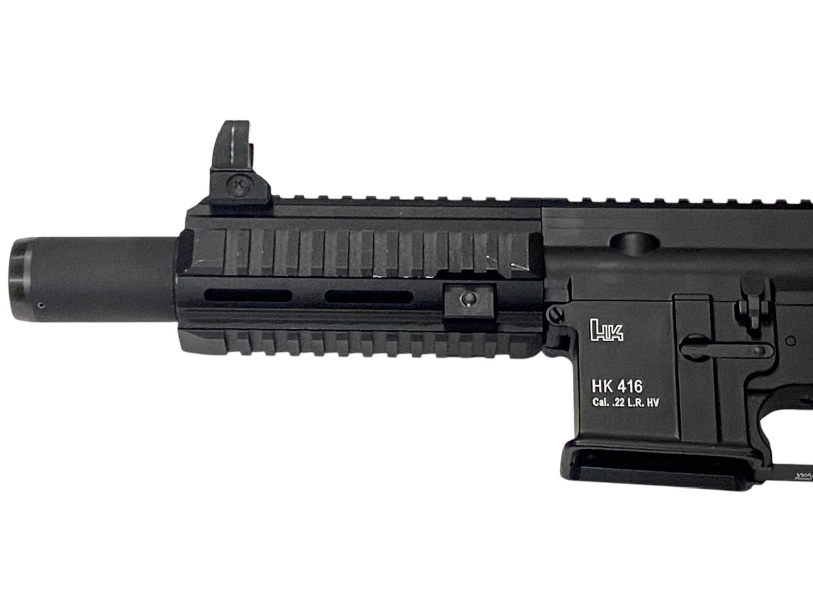 Excellent 2012 Heckler & Koch HK416 .22 LR Semi-Automatic Pistol in Box - 8