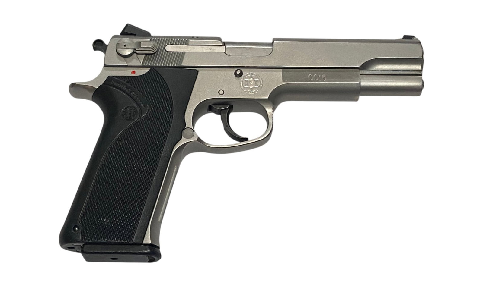 Excellent 1989 Yuma County, AZ Police Smith & Wesson Model 4506 .45 ACP Semi-Automatic Pistol in ... - 4