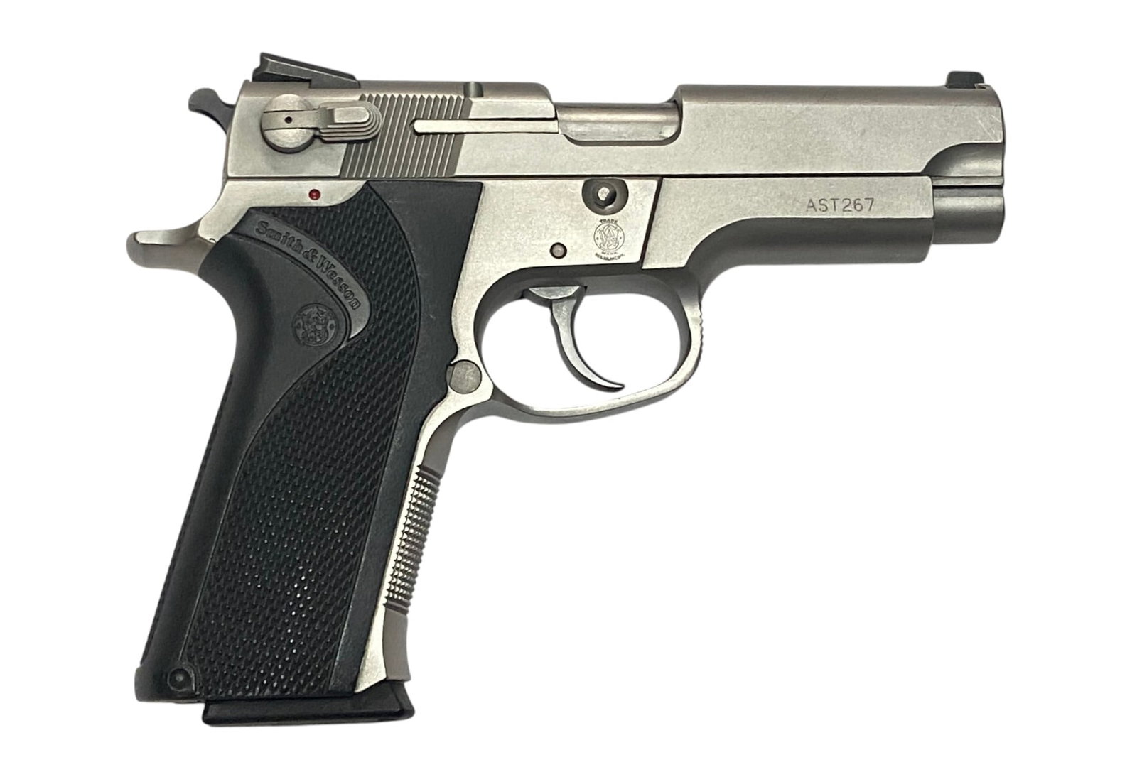 Excellent 1990s Police Marked Smith & Wesson Model 4006 .40 S&W Semi-Automatic Pistol - 3