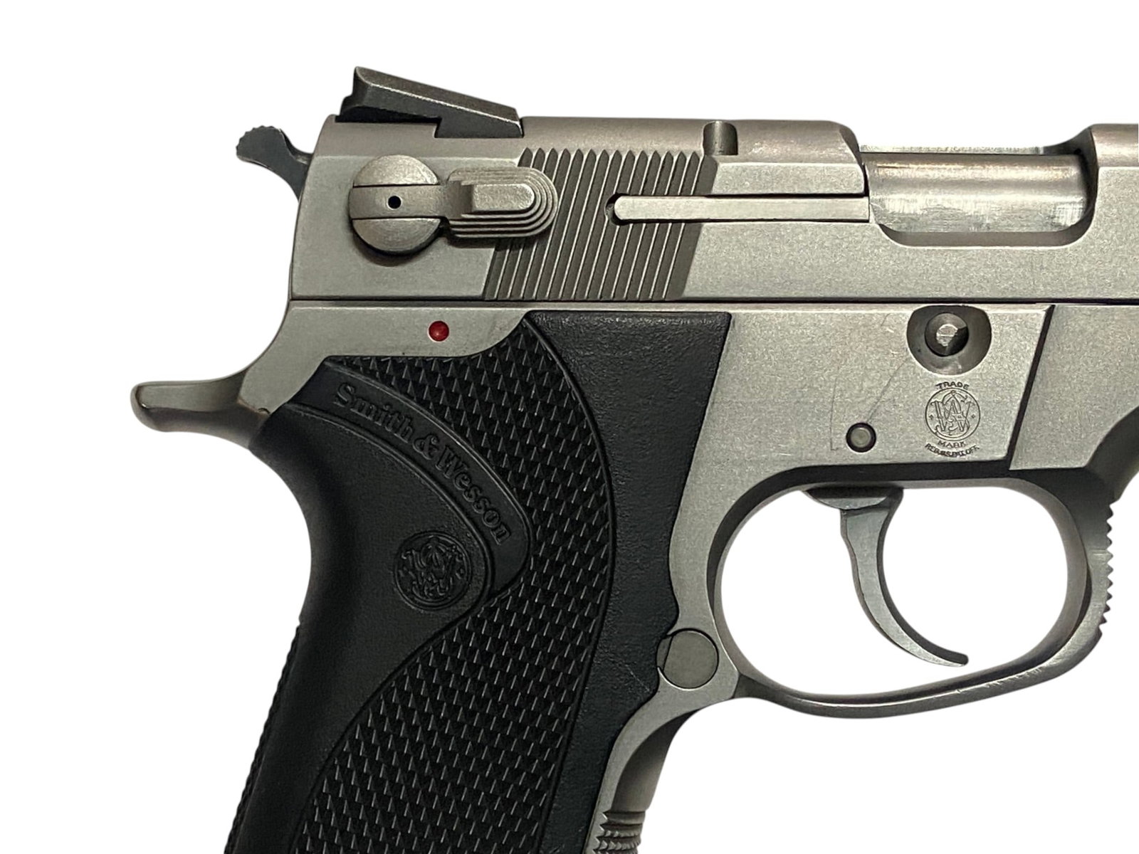 Excellent 1990s Police Marked Smith & Wesson Model 4006 .40 S&W Semi-Automatic Pistol - 6