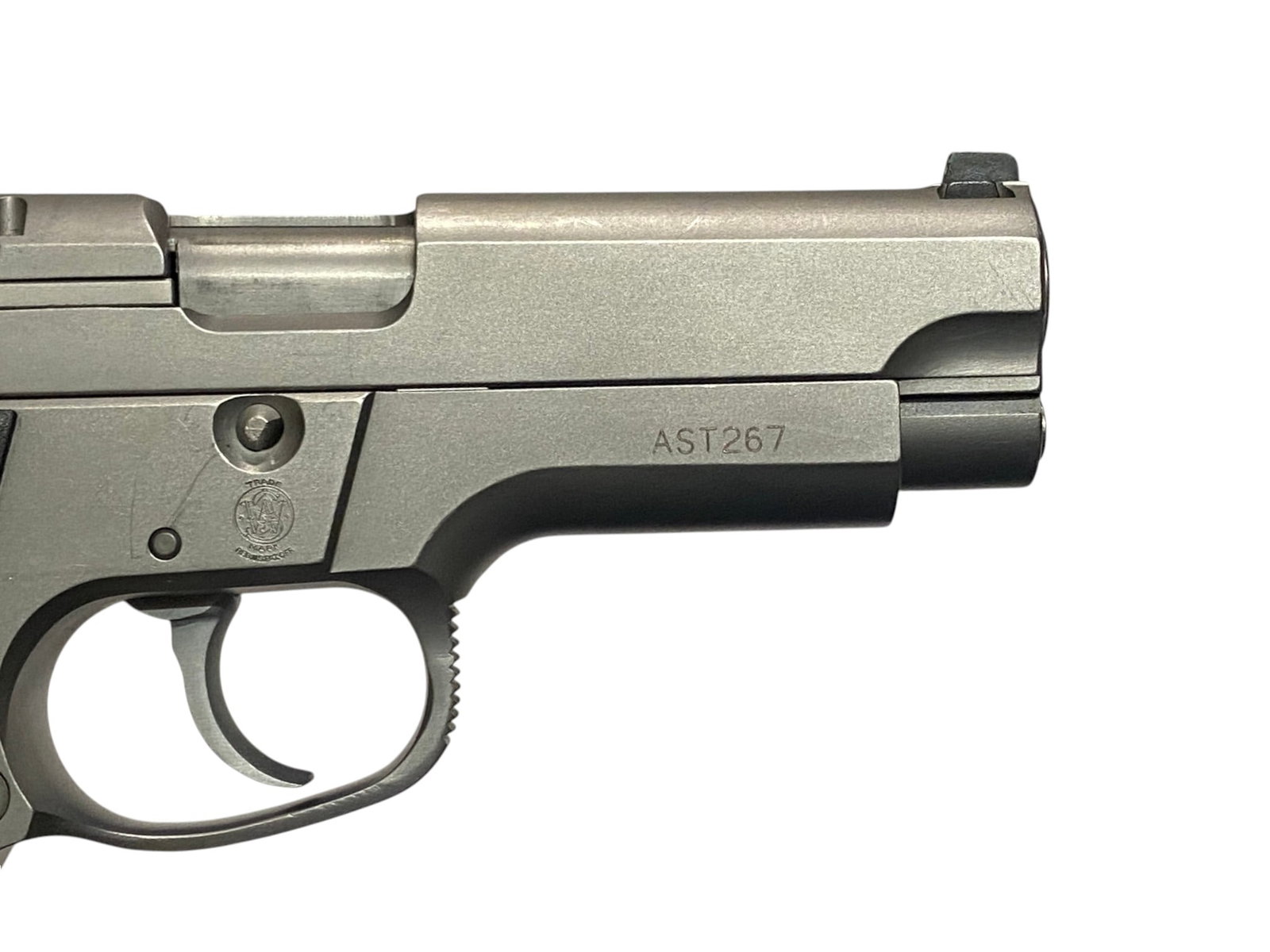 Excellent 1990s Police Marked Smith & Wesson Model 4006 .40 S&W Semi-Automatic Pistol - 7
