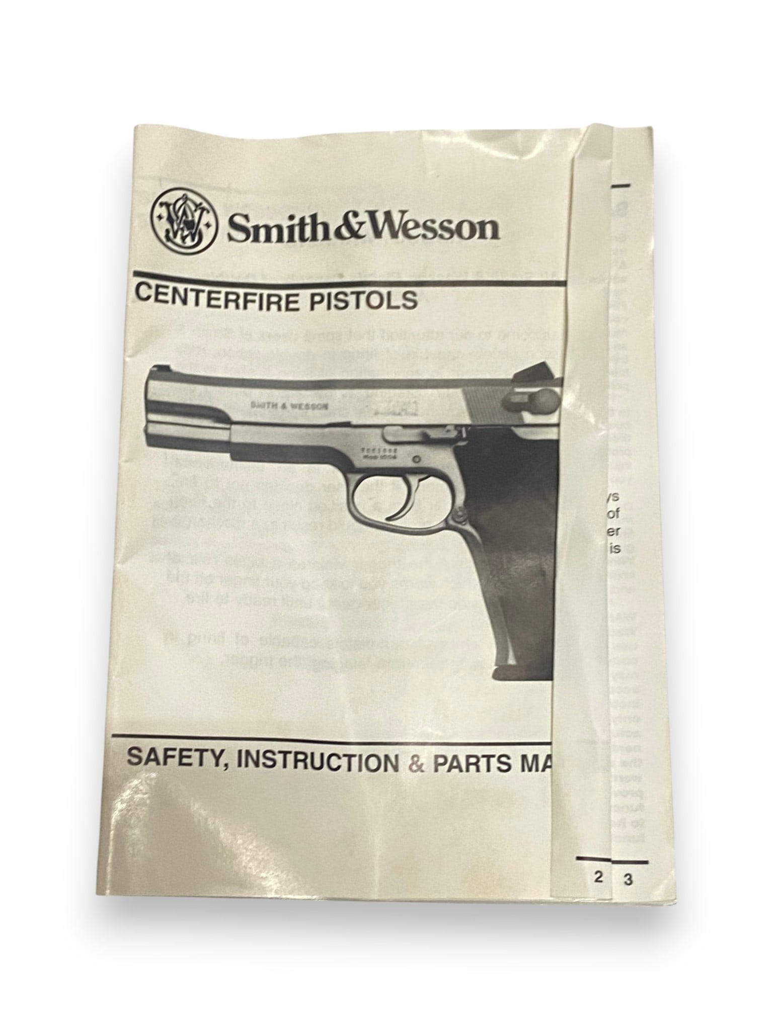 Excellent 1990s Police Marked Smith & Wesson Model 4006 .40 S&W Semi-Automatic Pistol - 9
