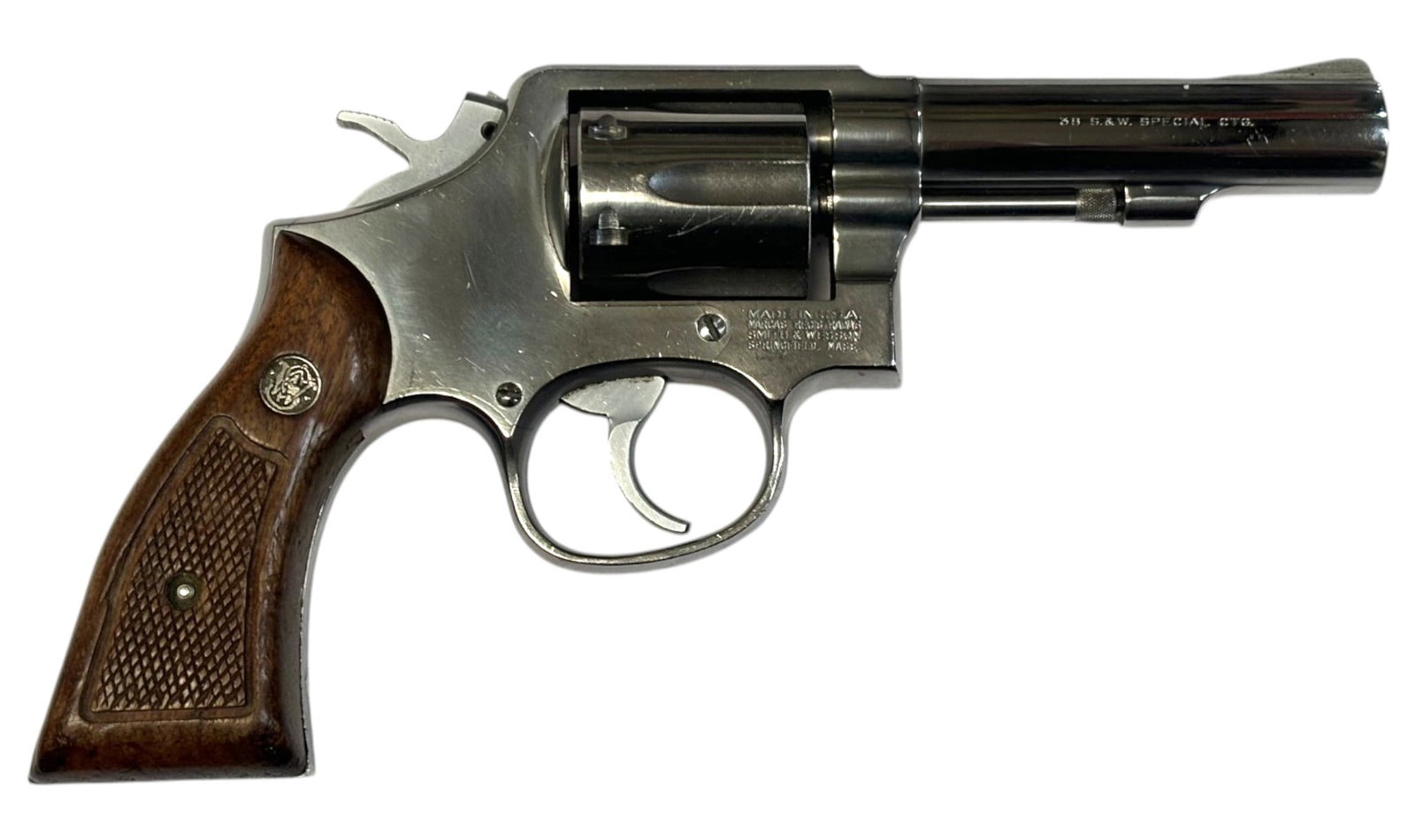 1989 Smith & Wesson Model 64-5 Stainless .38 SPECIAL 4" Revolver - 2