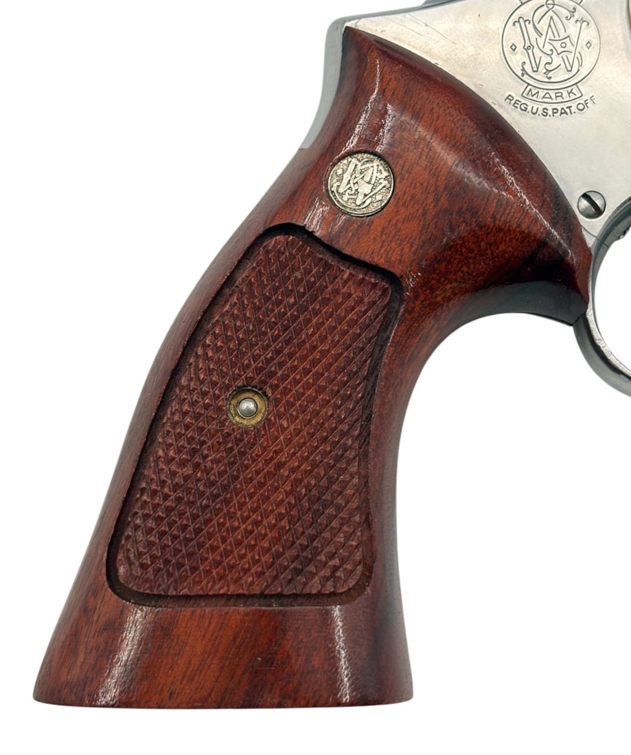 Excellent 1973 Smith & Wesson Model 66 (No Dash) 4" Stainless .357 COMBAT MAGNUM Revolver in Box - 12