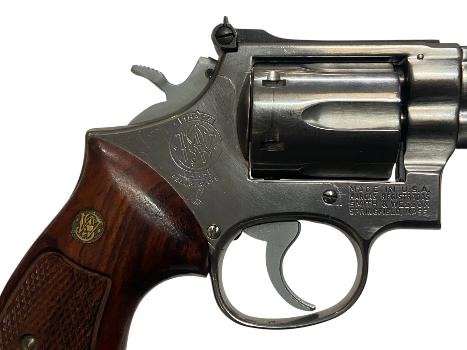 Excellent 1979 Smith & Wesson Model 66 (No Dash) 4" Stainless .357 COMBAT MAGNUM Revolver - 3