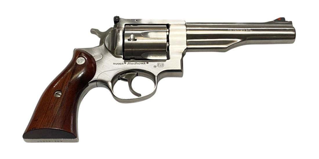Excellent 1985 Ruger Redhawk Stainless .44 MAGNUM 5.5" Revolver - 2