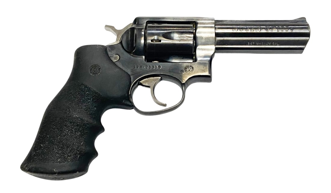 Ruger GP100 4" Blued SA/DA .357 MAGNUM Revolver