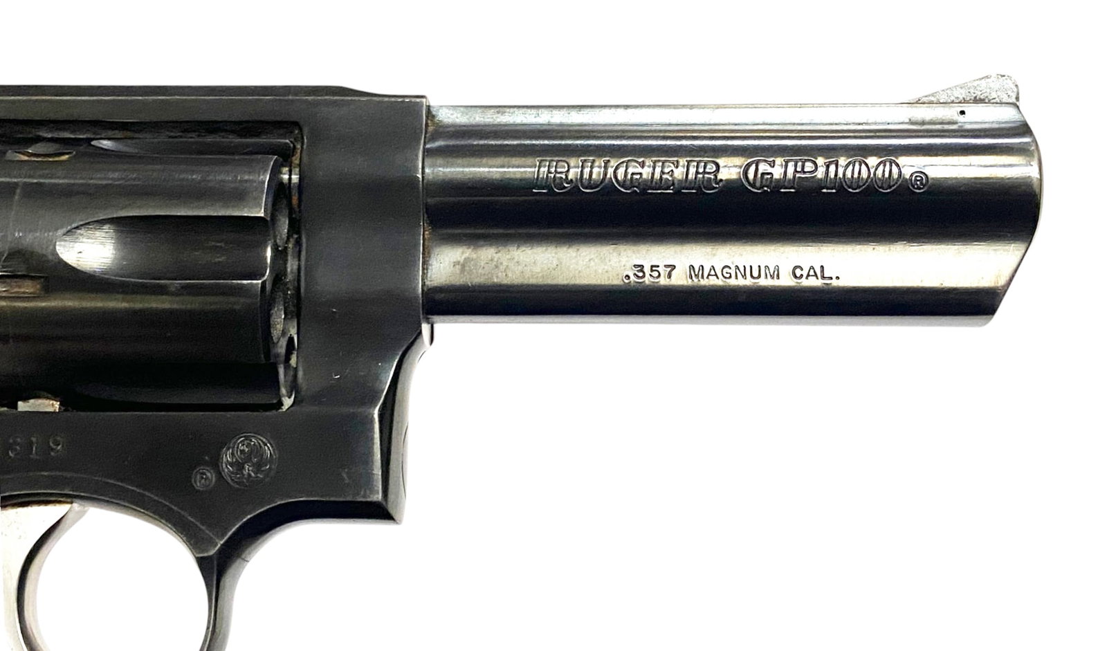Ruger GP100 4" Blued SA/DA .357 MAGNUM Revolver - 5