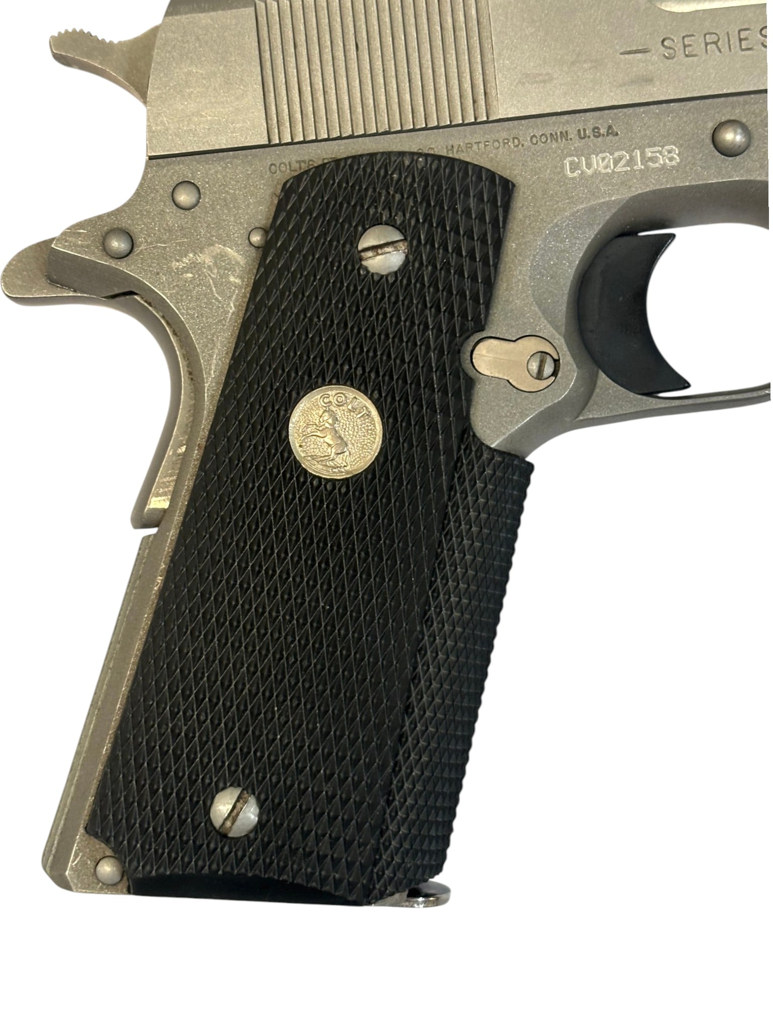 1996 Colt M1991A1 Stainless Series 80 .45 ACP Semi-Automatic Pistol - 6