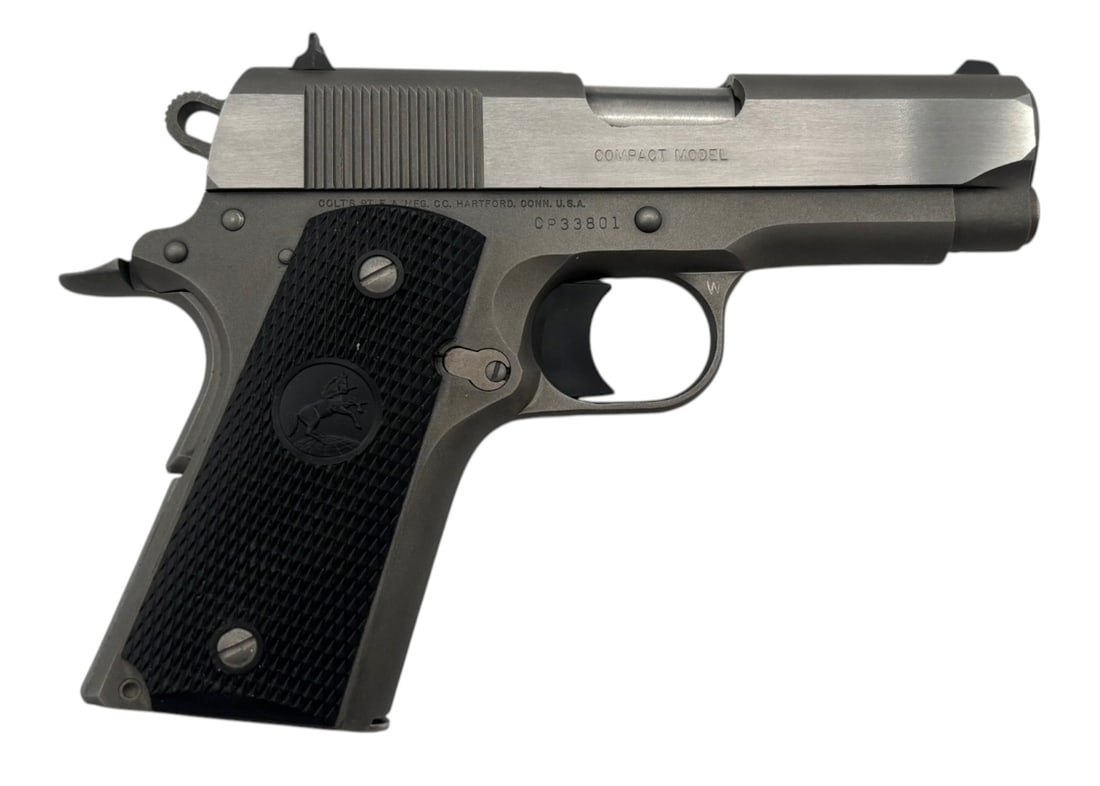 NIB 1998 Colt M1991A1 Compact Stainless .45 ACP Semi-Automatic Pistol in Original Box - 3