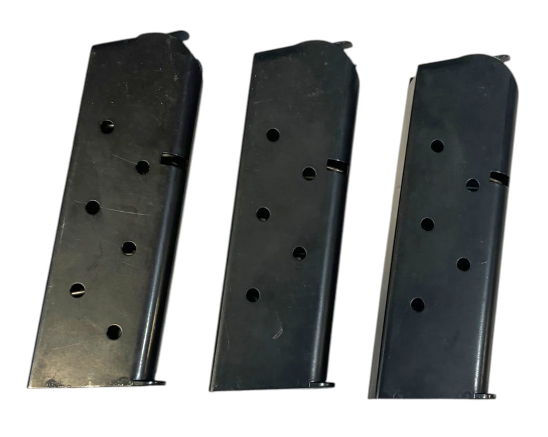 (3) Colt 1911 Blued .45 ACP Magazines for M1991A1 Compact - 2