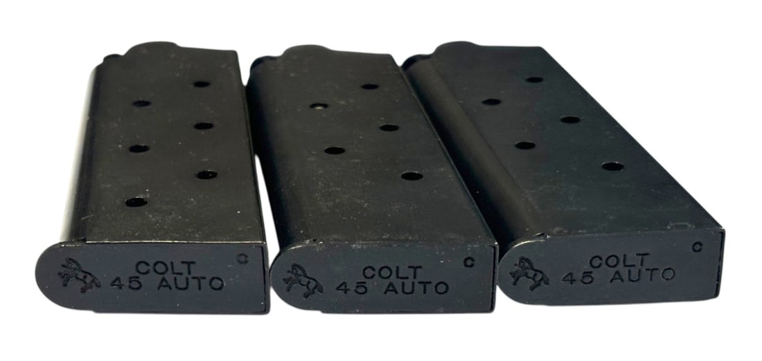 (3) Colt 1911 Blued .45 ACP Magazines for M1991A1 Compact - 3