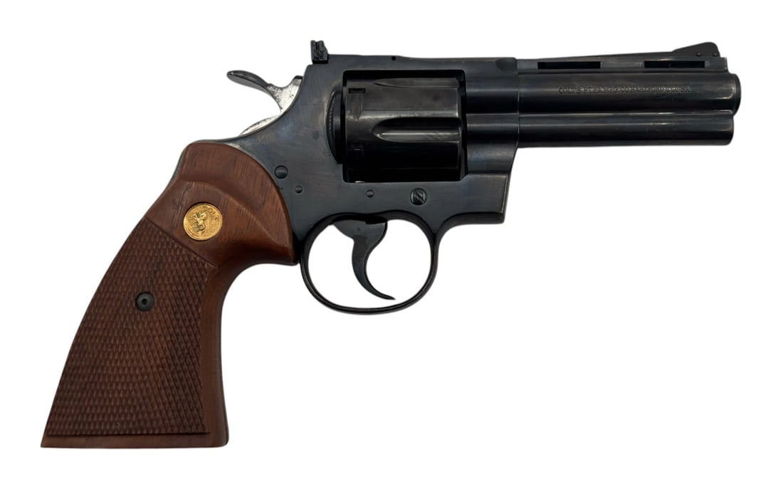 Early 1969 Colt Python 4" Blued .357 MAGNUM Revolver - 2