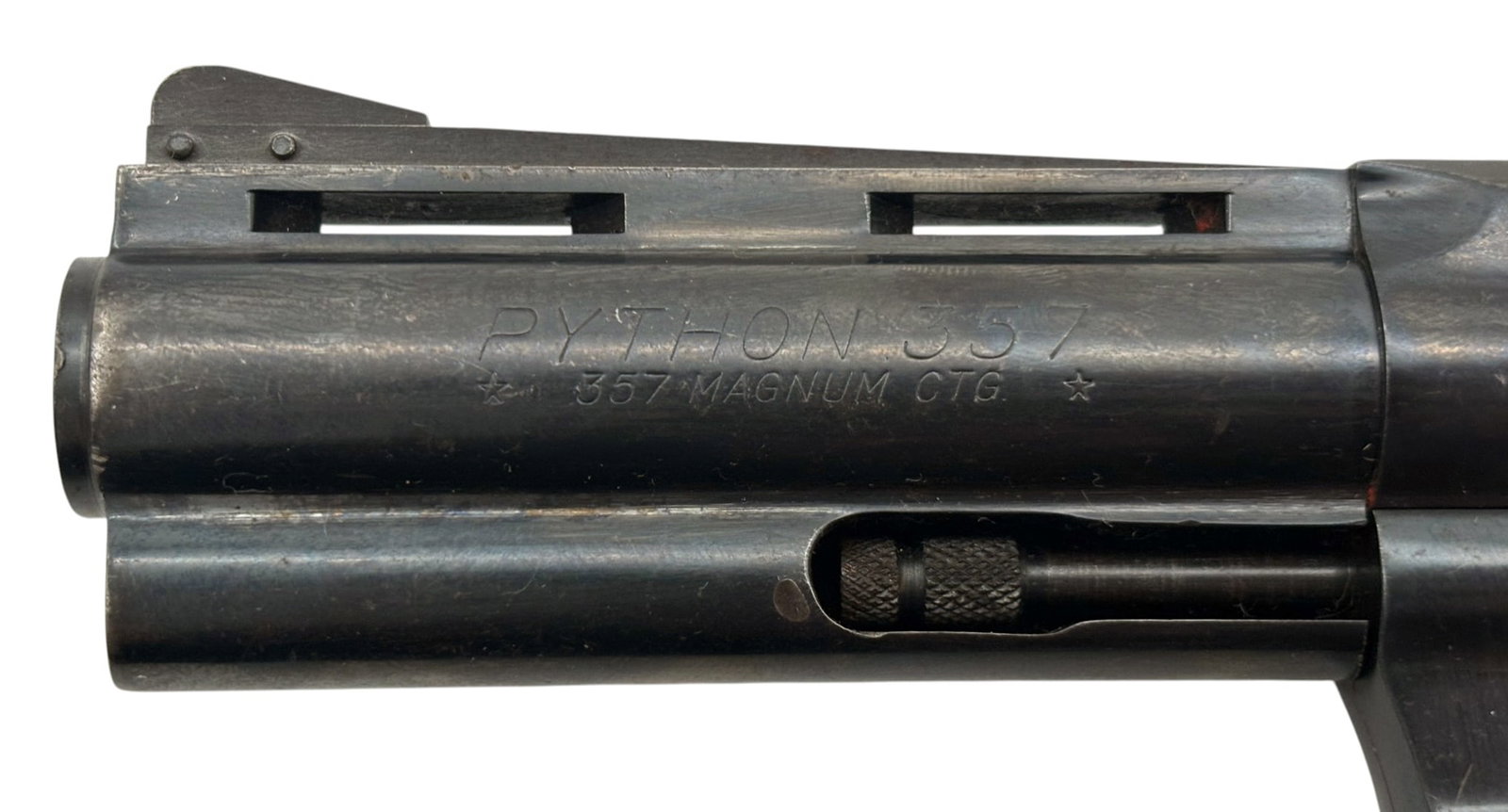 Early 1969 Colt Python 4" Blued .357 MAGNUM Revolver - 4