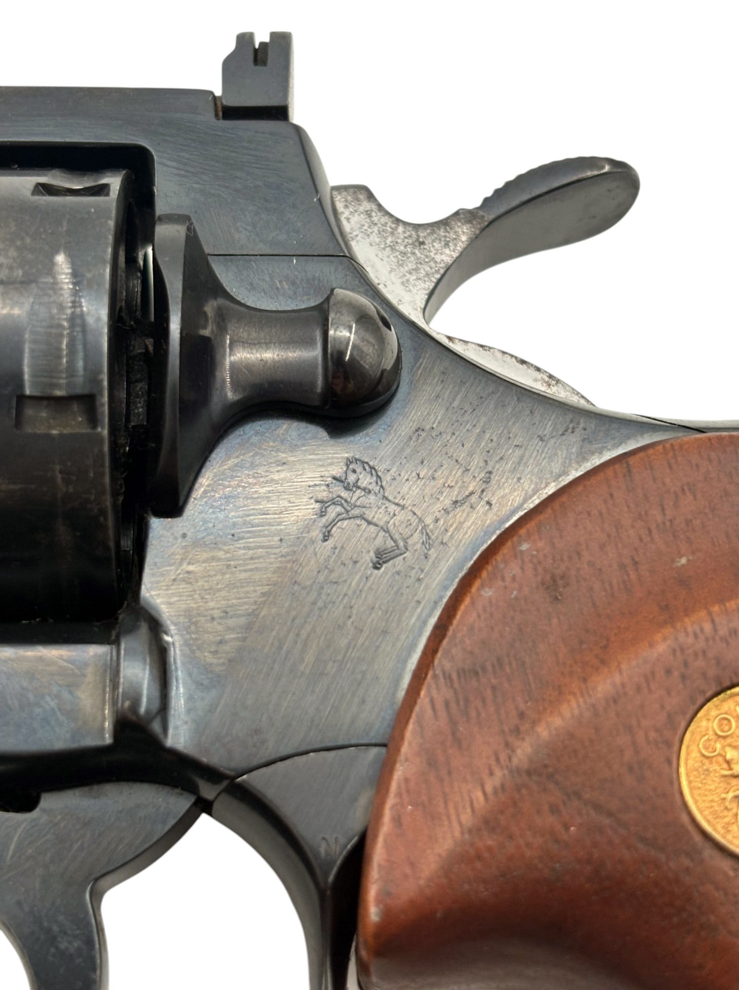 Early 1969 Colt Python 4" Blued .357 MAGNUM Revolver - 5