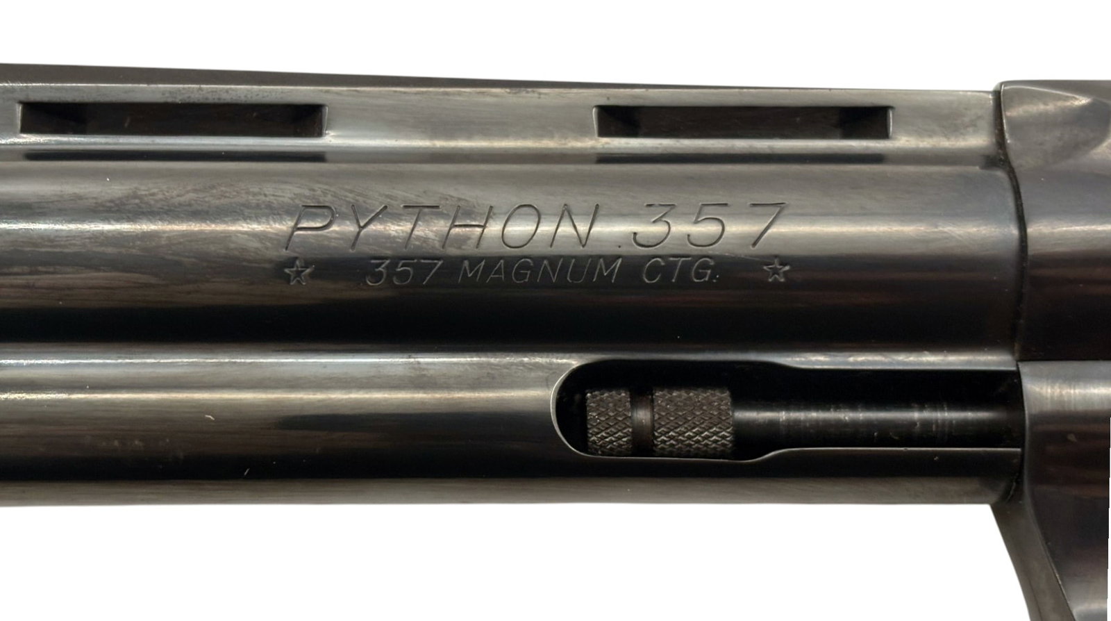 Excellent 1970 Colt Python 6" Blued .357 MAGNUM Revolver - 4