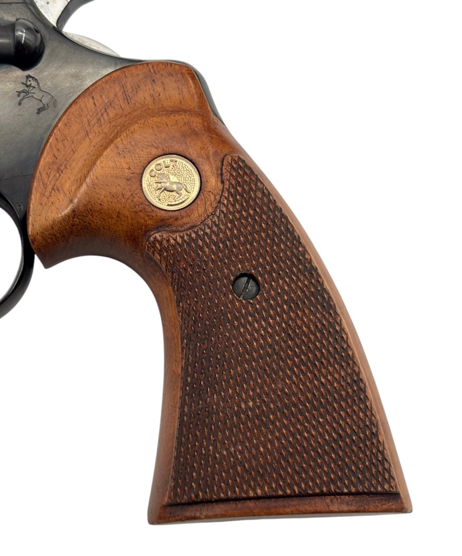 Excellent 1970 Colt Python 6" Blued .357 MAGNUM Revolver - 7