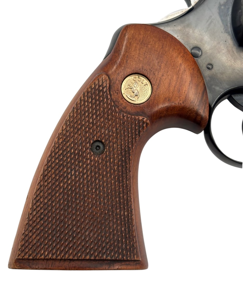 Excellent 1970 Colt Python 6" Blued .357 MAGNUM Revolver - 8