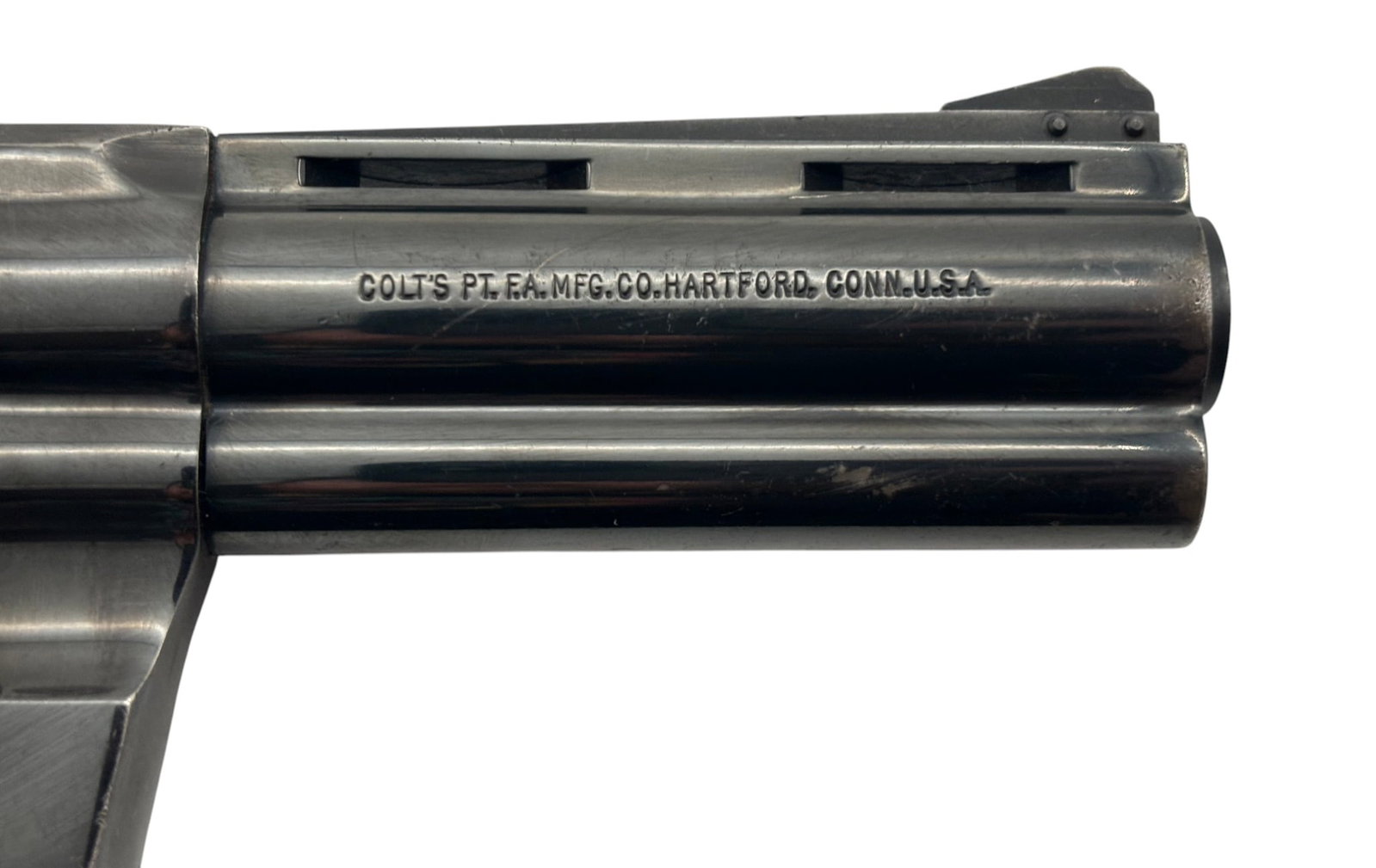 1975 Colt Python 4" Blued .357 MAGNUM Revolver - 3