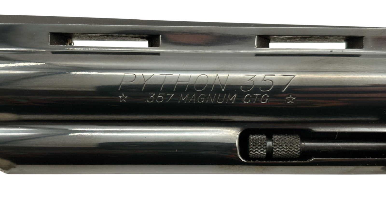 Excellent 1980 Colt Python 6" Blued .357 MAGNUM Revolver - 5