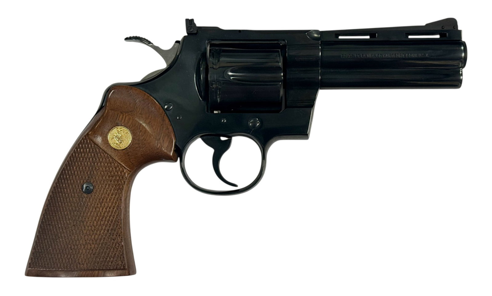 Excellent 1978 Colt Python 4" Blued .357 MAGNUM Revolver - 2