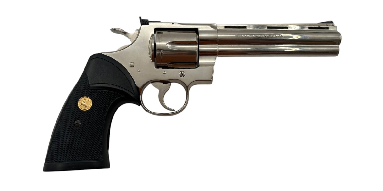 Excellent 1978 Colt Python 6" Bright Nickel .357 MAGNUM Revolver - 2