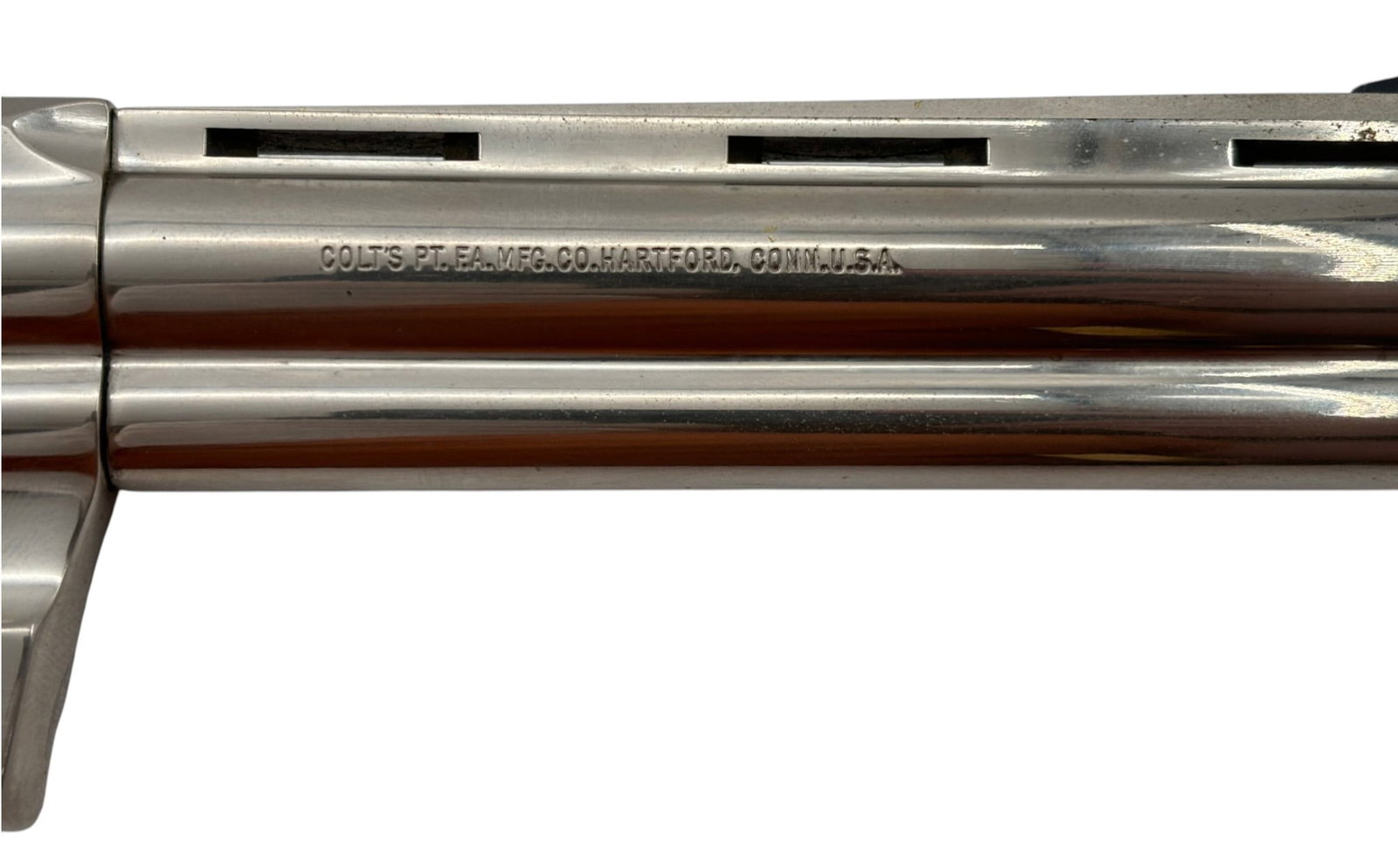 Excellent 1978 Colt Python 6" Bright Nickel .357 MAGNUM Revolver - 3
