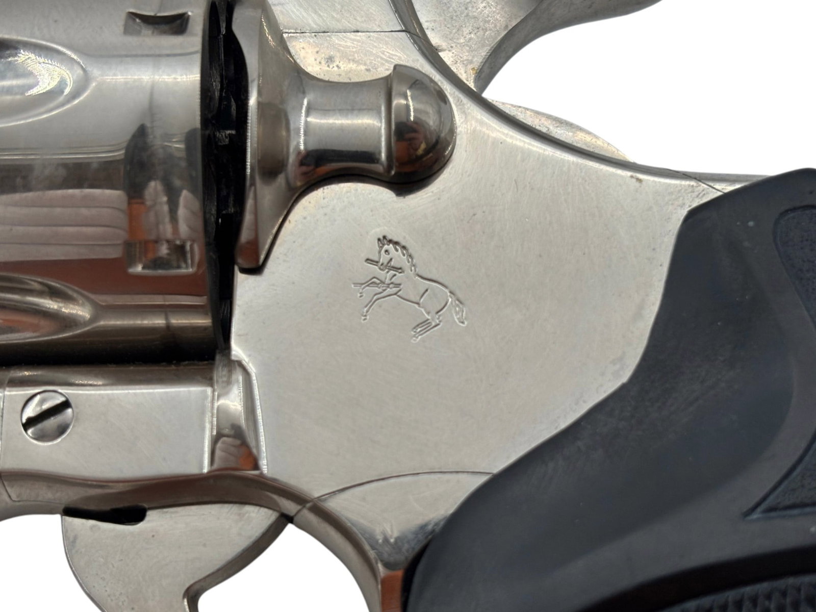 Excellent 1978 Colt Python 6" Bright Nickel .357 MAGNUM Revolver - 4