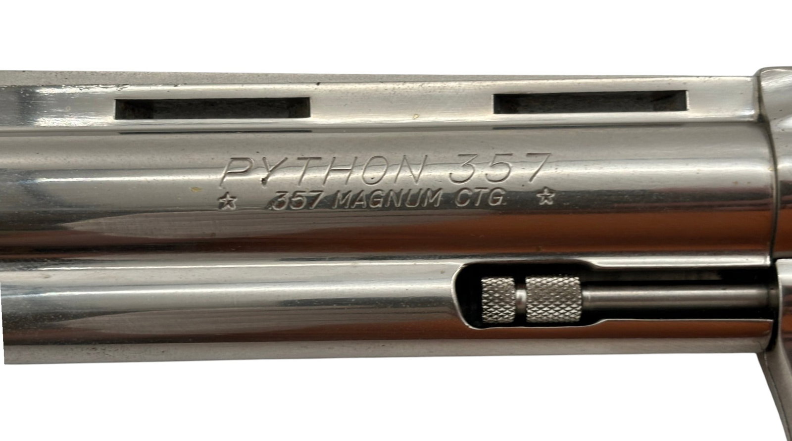 Excellent 1978 Colt Python 6" Bright Nickel .357 MAGNUM Revolver - 5
