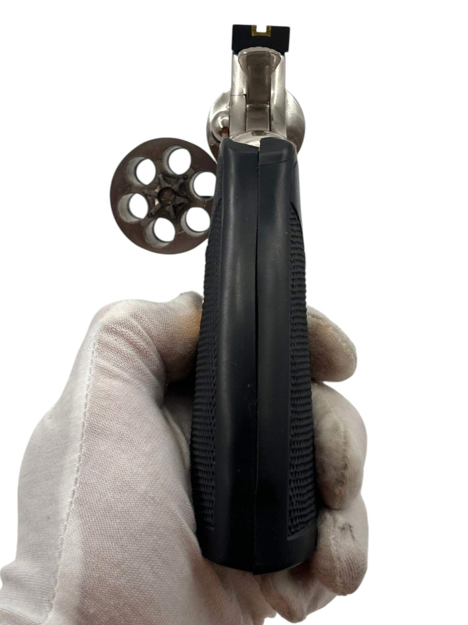 Excellent 1978 Colt Python 6" Bright Nickel .357 MAGNUM Revolver - 7