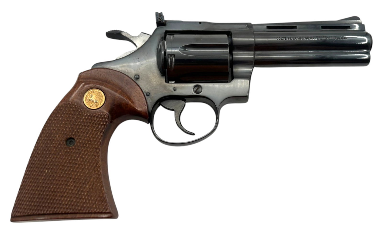 Excellent 1978 Colt Diamondback 4" Blued .38 SPECIAL Revolver - 2
