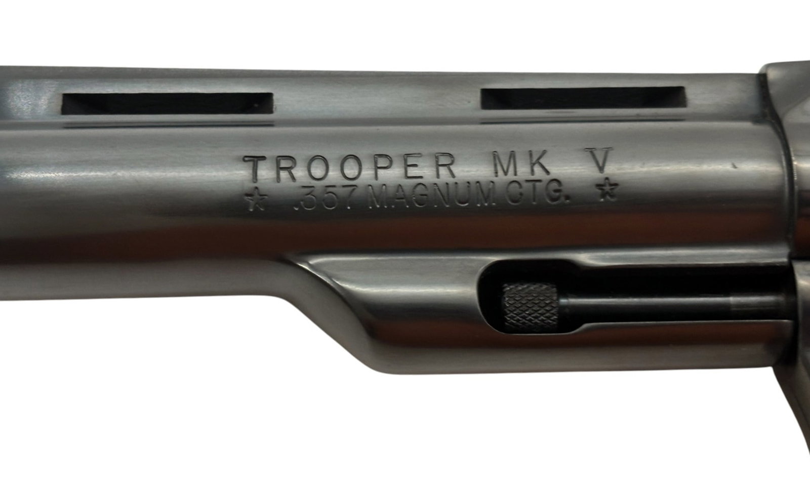 Excellent 1985 Colt Trooper MK V 6" Blued .357 MAGNUM Revolver - 5